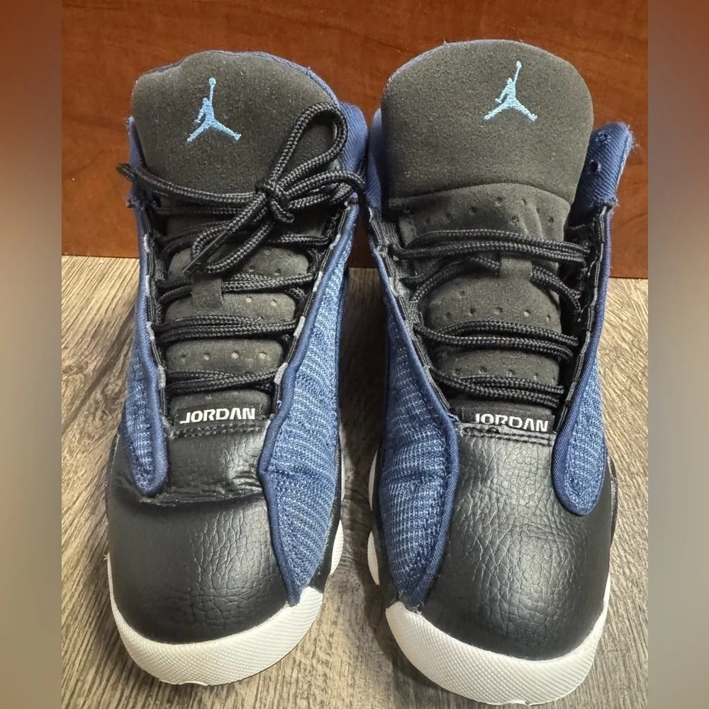 Nike Jordan Retro , Kids Shoes in Black and Blue